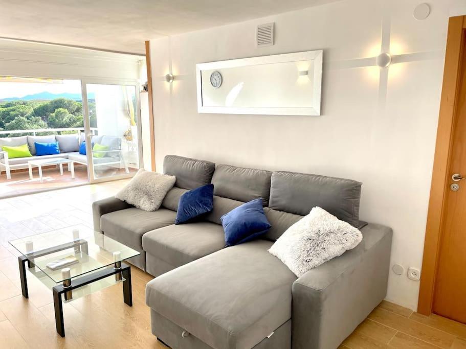 Ferienwohnung Modern Penthouse With Big Terrace Castell-Platja d’Aro Exterior foto