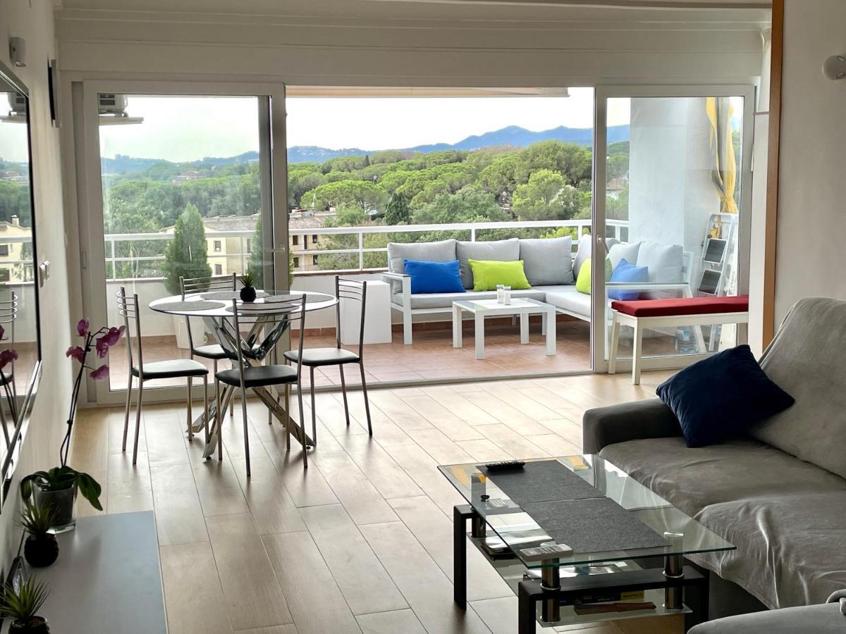 Ferienwohnung Modern Penthouse With Big Terrace Castell-Platja d’Aro Exterior foto